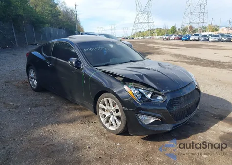 2013 Hyundai Genesis 3.8 Grand Touring из США, поврежденный, VIN KMHHU6KJ7DU103104